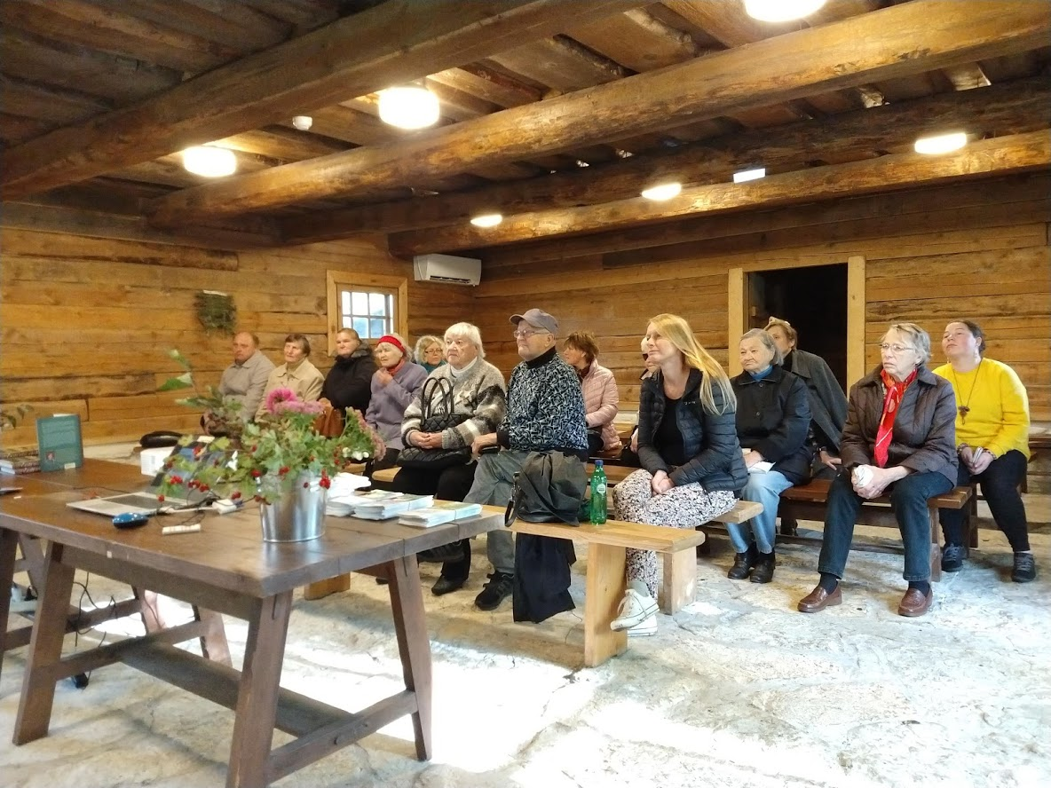 Heritage plant seminar at Mihkli Farm Museum at Saaremaa island in Estonia 28.09.2019